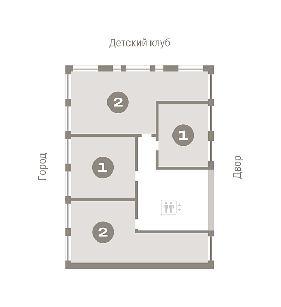 Количество комнат: 2,  74.1 кв.м.