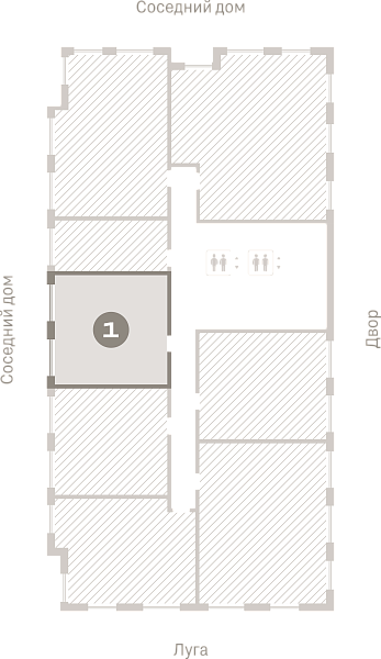 Количество комнат: 1,  45.93 кв.м.