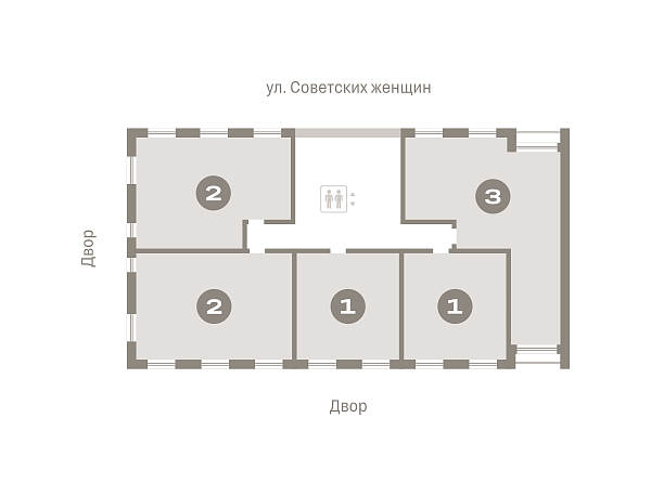 Количество комнат: 2,  79.5 кв.м.