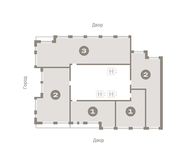 Количество комнат: 2,  77.1 кв.м.