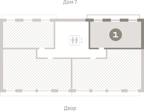 Количество комнат: 1,  56.38 кв.м.