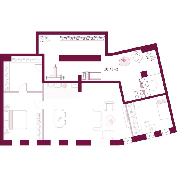 Количество комнат: 2,  175.94 кв.м.