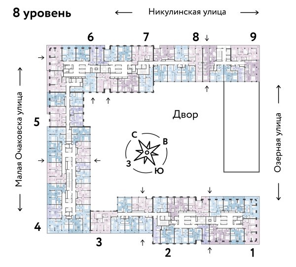 Количество комнат: 3,  67.17 кв.м.