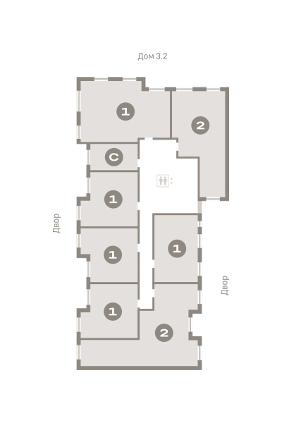 Количество комнат: 1,  76.88 кв.м.
