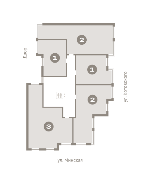 Количество комнат: 3,  96.11 кв.м.