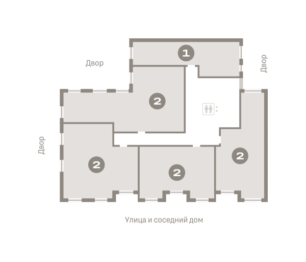Количество комнат: 2,  97.13 кв.м.