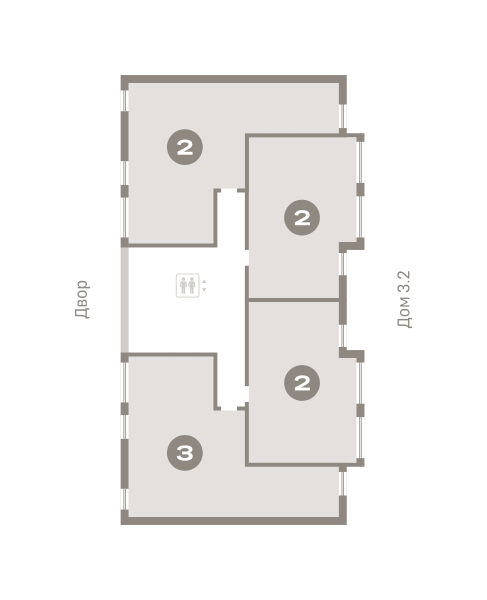 Количество комнат: 3,  136.52 кв.м.