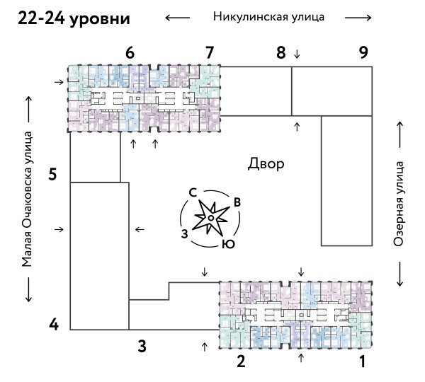 Количество комнат: 2,  51.6 кв.м.